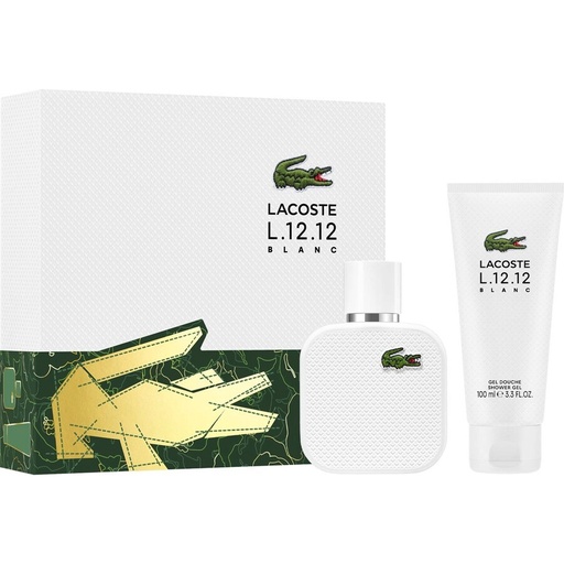 Lacoste Men's L.12.12 Blanc Gift Set
