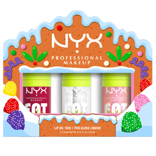 NYX Professional Makeup Fat Oil Lip Drip Holiday Trio