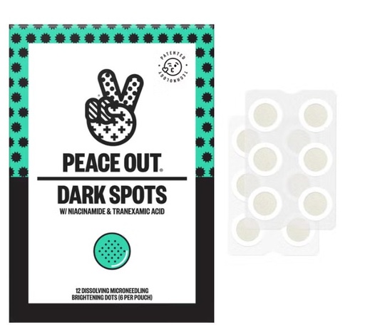 Peace Out Microneedling Dark Spot Brightening 12 Dots