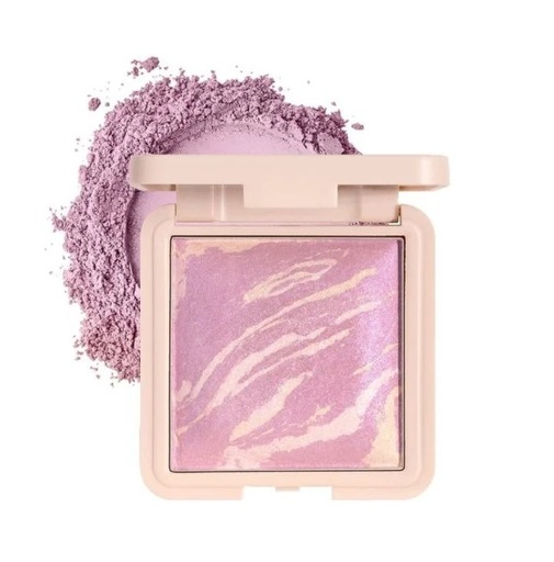 Note Marble Baked Blusher Pink 02 Lavender