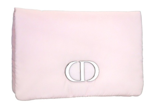 DIOR Light Pink Fabric Clutch Bag