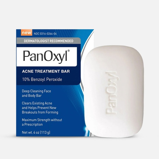 PanOxyl Acne Treatment Bar with 10% Benzoyl
