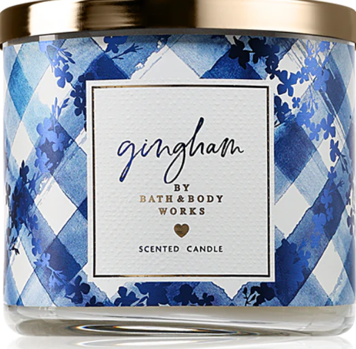 Bath & Body Works Gingham  Candle