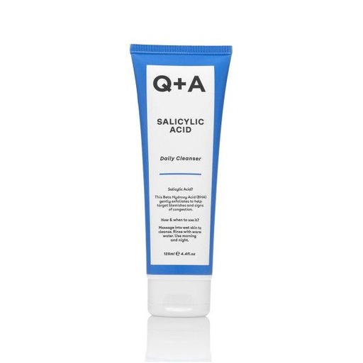 Q+A salicylic acid daily cleanser 125ml